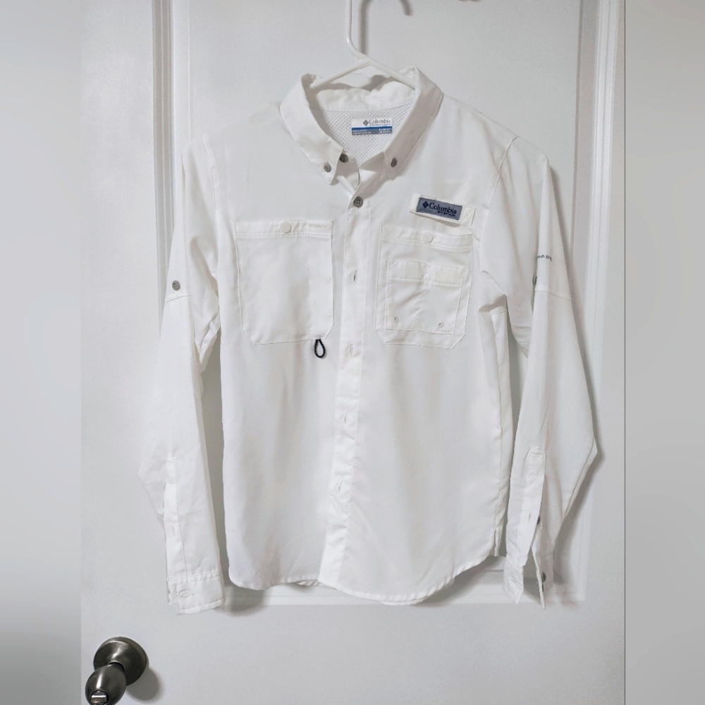 Boys Columbia PFG Omni shade shirt